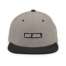 Load image into Gallery viewer, Just Jesus Snapback Hat