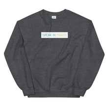 Load image into Gallery viewer, Speak In Praise Unisex Crewneck Sweatshirt