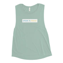 Load image into Gallery viewer, Speak In Praise Ladies’ Muscle Tank