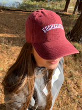 Load image into Gallery viewer, Eucharisteo Unisex Vintage Cotton Twill Hat

