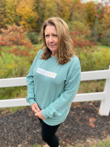 Speak In Praise Unisex Pigment Dyed Crewneck Sweatshirt