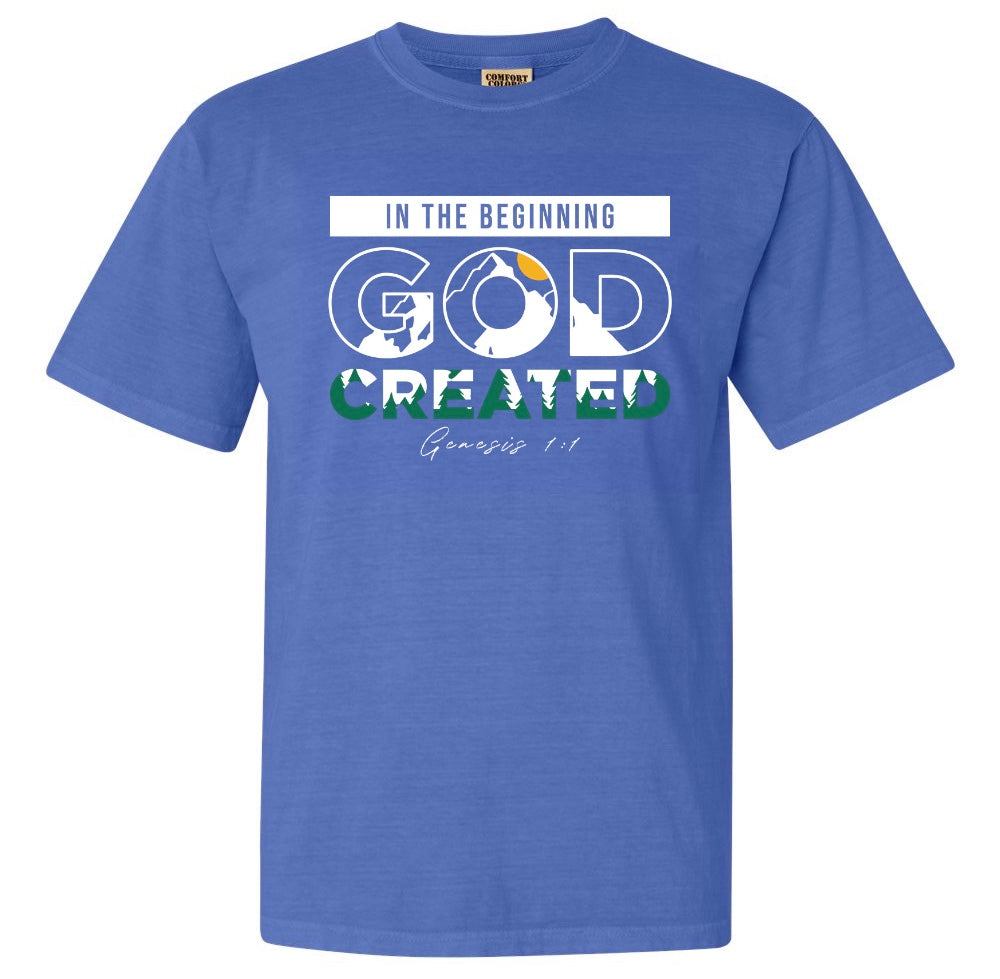 Genesis 1:1 Unisex Comfort Colors Tee