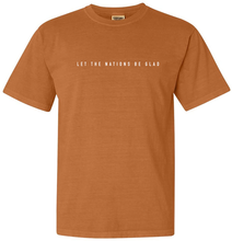 Load image into Gallery viewer, Let The Nations Be Glad Unisex Comfort Colors Tee
