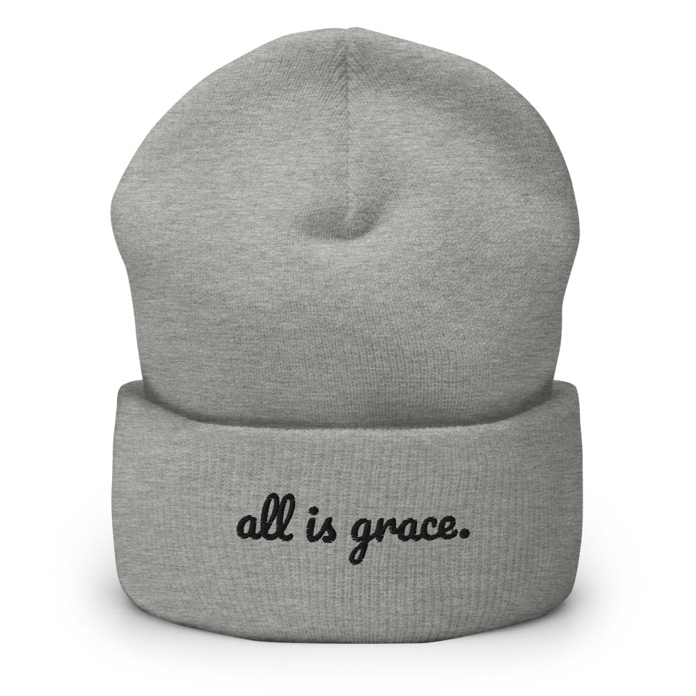 All Is Grace Unisex Cuffed Beanie