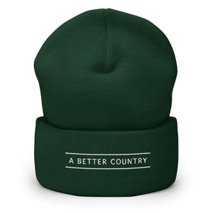 A Better Country Unisex Cuffed Beanie