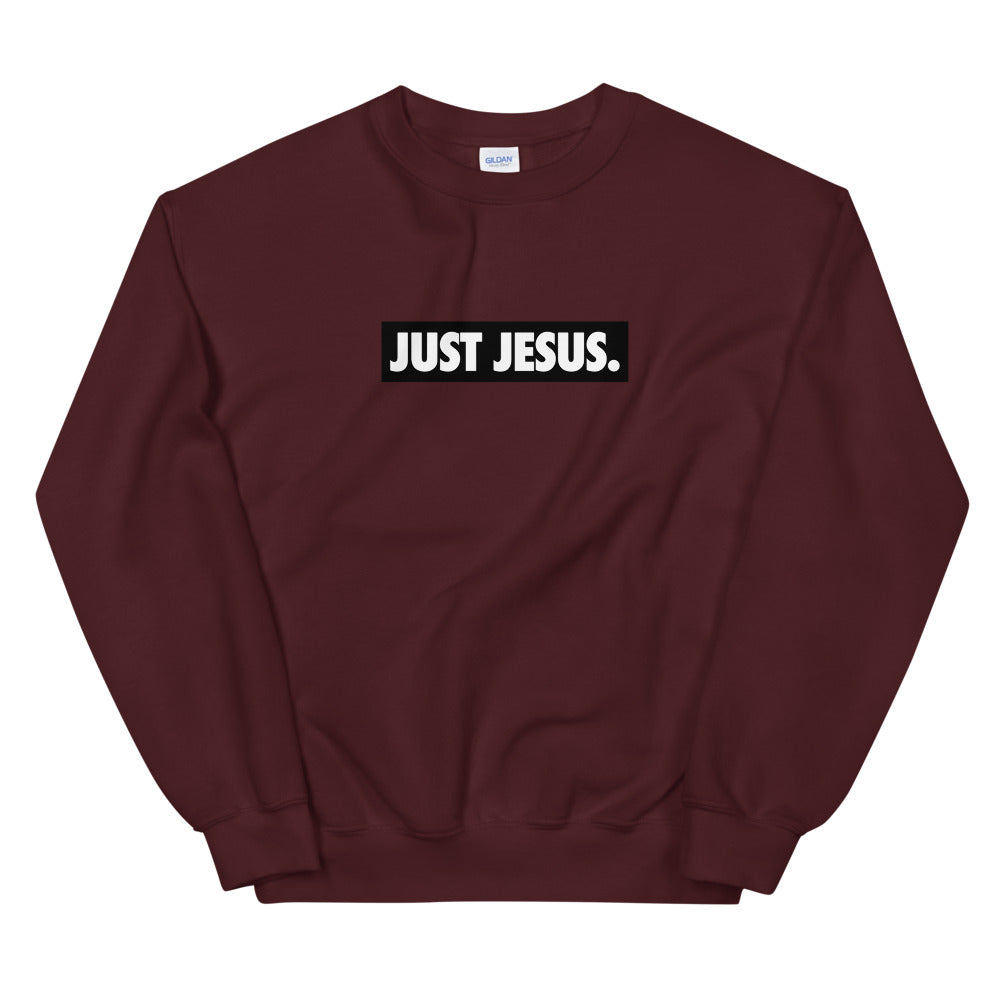 Just Jesus Unisex Crewneck Sweatshirt