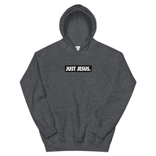 Load image into Gallery viewer, Just Jesus Unisex Hoodie
