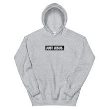 Load image into Gallery viewer, Just Jesus Unisex Hoodie
